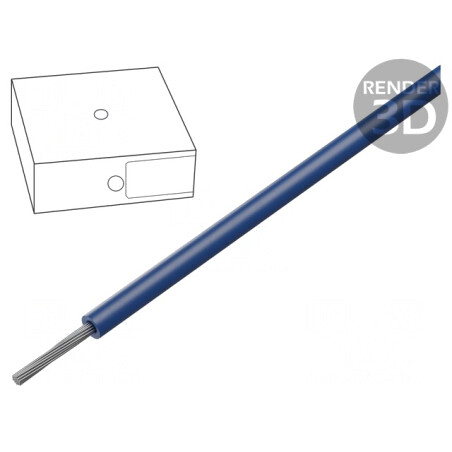 Cablu ÖLFLEX® HEAT 125 SC 1x6mm2 Albastru Închis | Electronic-mag.ro | Componente Electronice