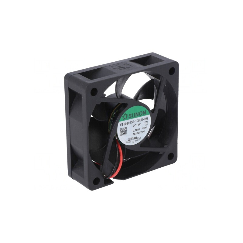 Ventilator axial DC 12V 60x60x20mm | Electronic-mag.ro | Componente Electronice