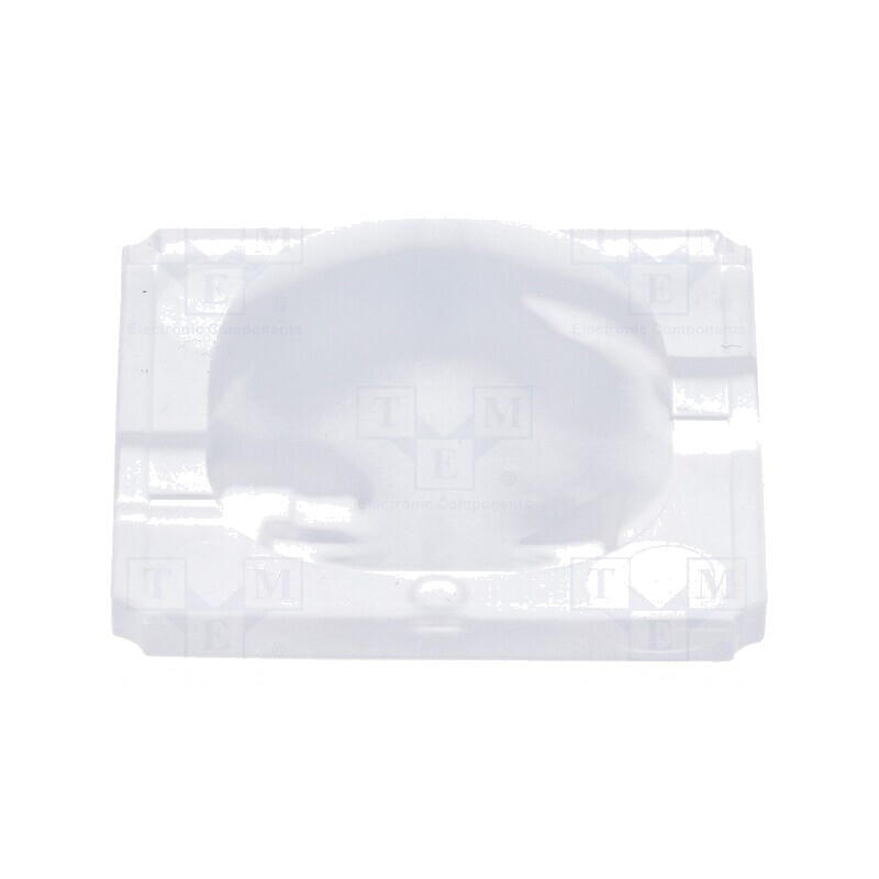 Lentilă LED pătrată silicon transparent 11,5mm | Electronic-mag.ro | Componente Electronice