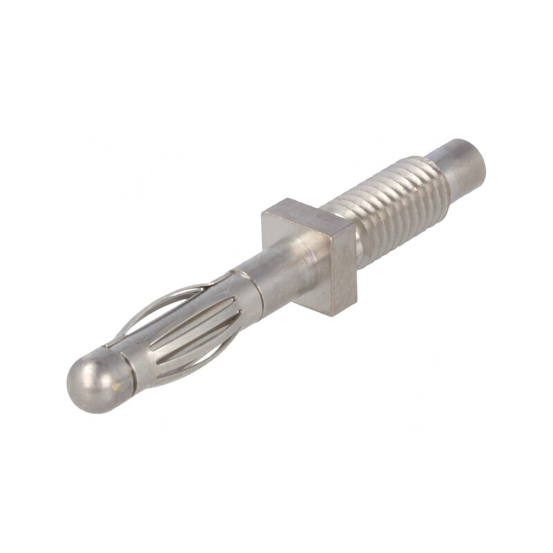Mufă Banană 4mm Nichelat 70V 32A | Electronic-mag.ro | Componente Electronice