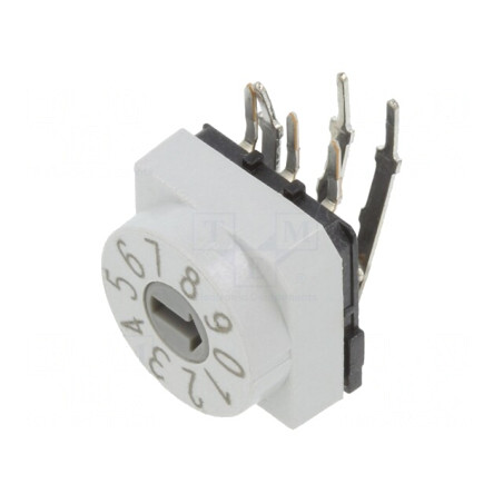 Întrerupător codificare DEC/BCD 10 poziții THT | Electronic-mag.ro | Componente Electronice