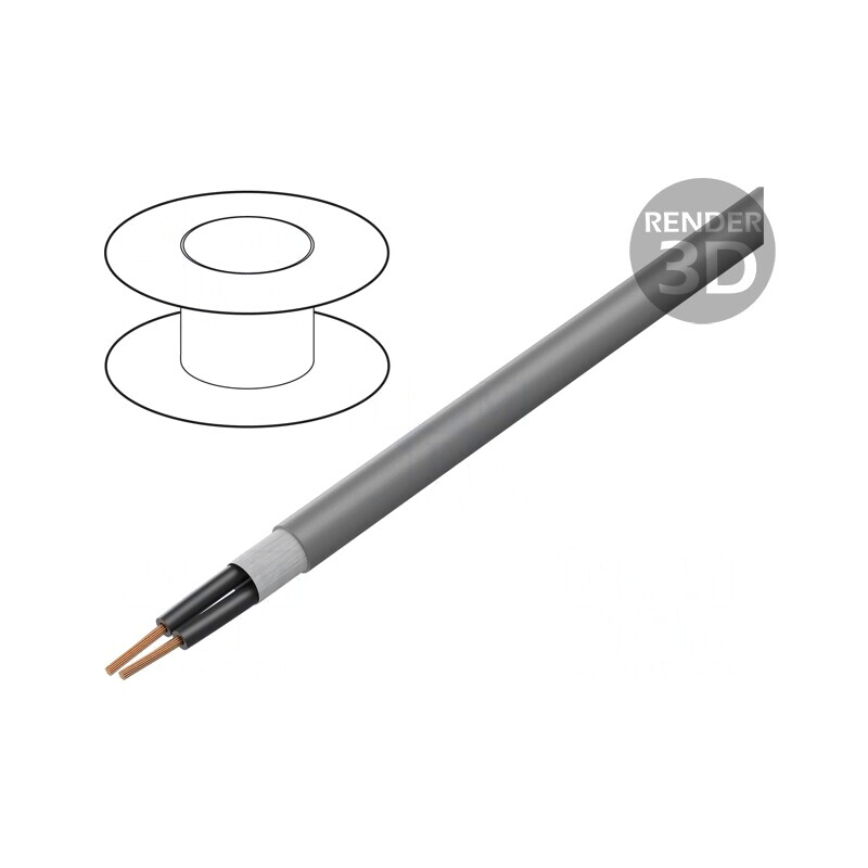 Cablu de Control ÖLFLEX FD Classic 810 P 2x0,5mm2 PUR | Electronic-mag.ro | Componente Electronice