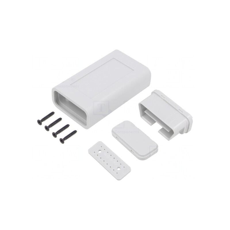 Carcasă OBD ABS Gri Deschis | Electronic-mag.ro | Componente Electronice