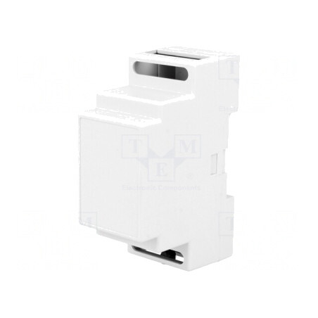 Carcasă DIN ABS Gri 88mm x 35mm x 59mm | Electronic-mag.ro | Componente Electronice
