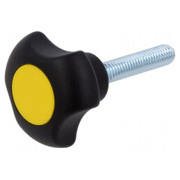 Buton de reglare Ø 32mm Filet M6 30mm | Electronic-mag.ro | Componente Electronice