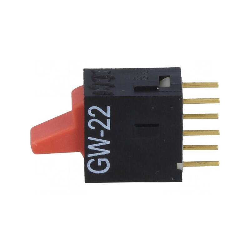 Comutator Rocker DPDT ON-ON 0,01A 28V | Electronic-mag.ro | Componente Electronice