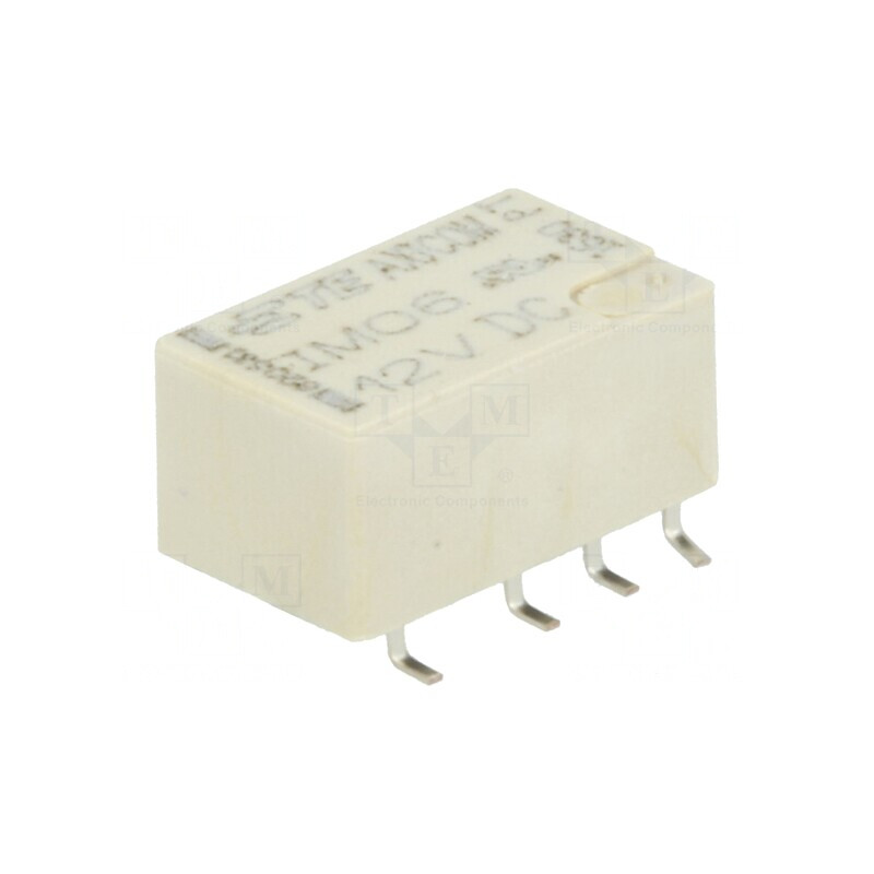 Releu Electromagnetic DPDT 12VDC 2A SMT | Electronic-mag.ro | Componente Electronice