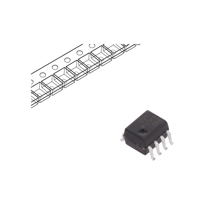 Optocuplor SMD 5Mbps SO8 3,75kV | Electronic-mag.ro | Componente Electronice Optocuplor SMD 5Mbps SO8 3,75kV | Electronic-mag.ro | Componente Electronice