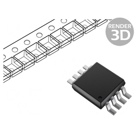 Amplificator Operațional 90MHz 2.5-5.5V MSOP8 | Electronic-mag.ro | Componente Electronice