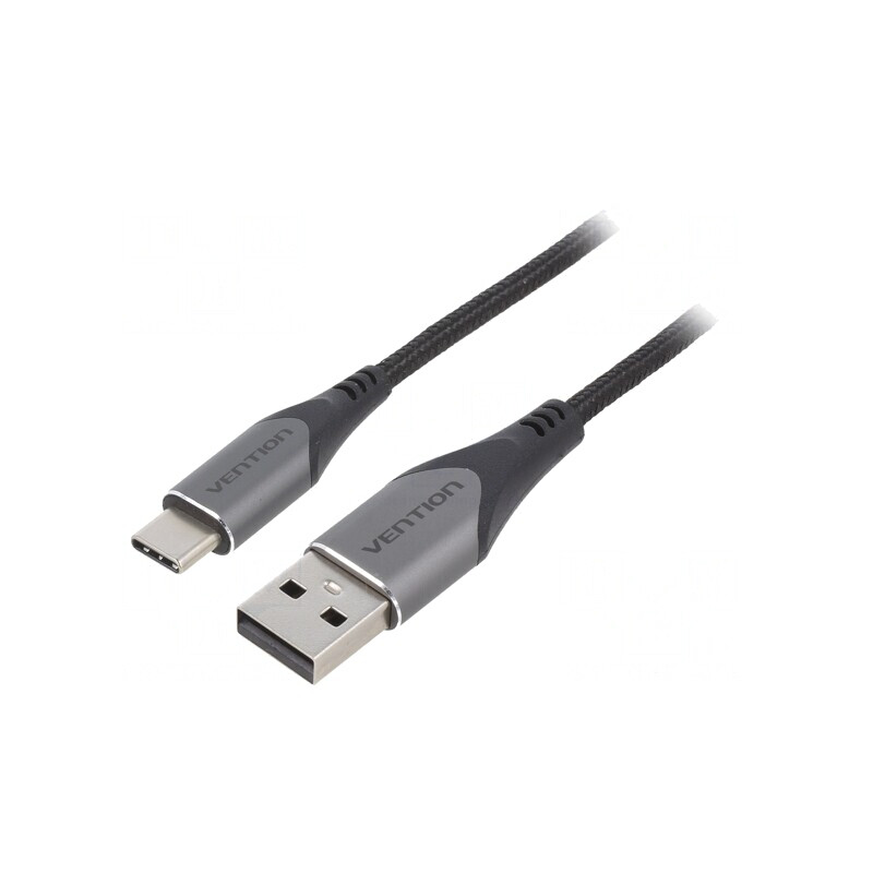 Cablu USB 2.0 A la C 1,5m Argintiu | Electronic-mag.ro | Componente Electronice