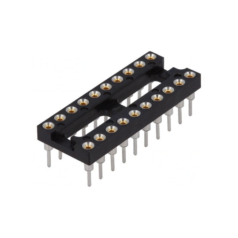Soclu DIP20 2,54mm THT pentru Circuite Integrate | Electronic-mag.ro | Componente Electronice