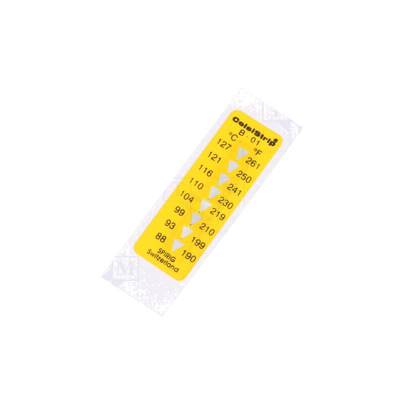 Indicator de Temperatură CelsiStrip 15x45mm | Electronic-mag.ro | Componente Electronice