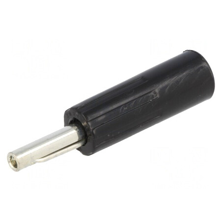 Mufă Banană 4mm 16A 50VDC Neagră | Electronic-mag.ro | Componente Electronice