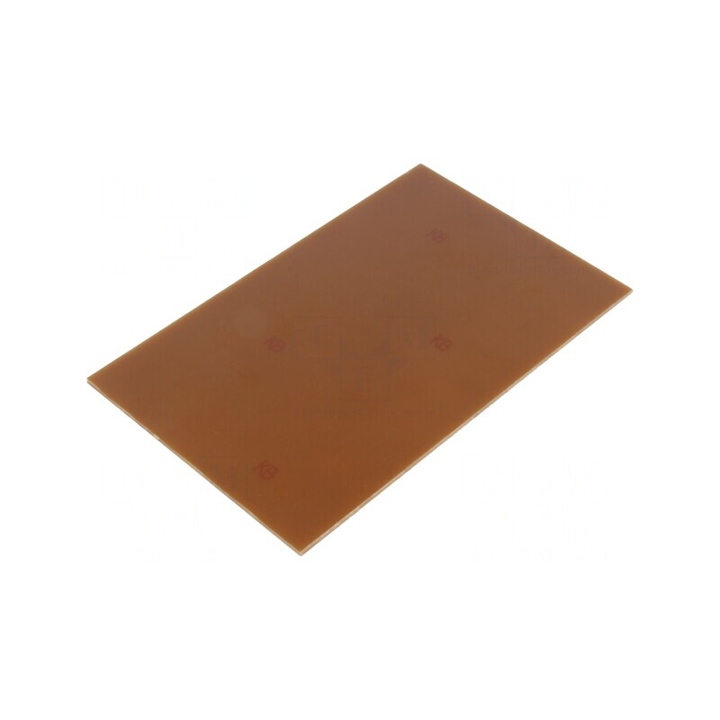 Placă laminată FR2, hârtie tare, 1.5mm x 160mm x 100mm | Electronic-mag.ro | Componente Electronice