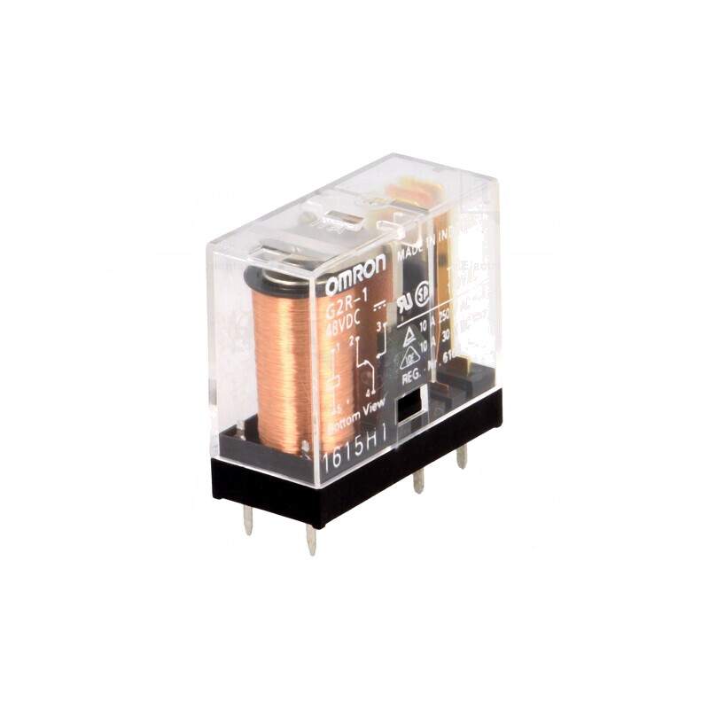Releu Electromagnetic SPDT 48VDC 10A | Electronic-mag.ro | Componente Electronice