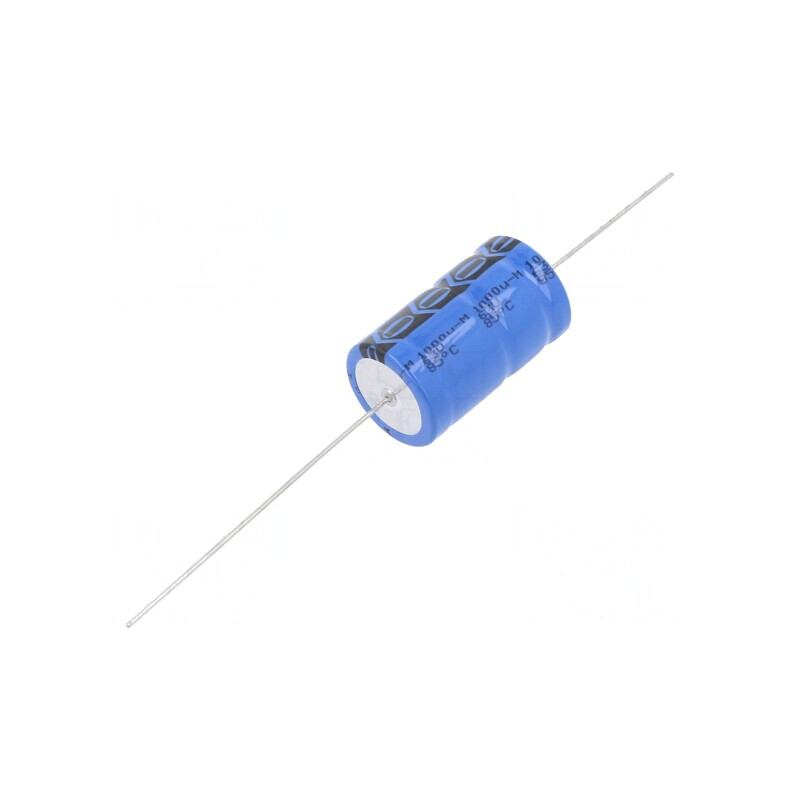 Condensator electrolitic THT 1mF 63V 18x30mm 20% 8000h | Electronic-mag.ro | Componente Electronice