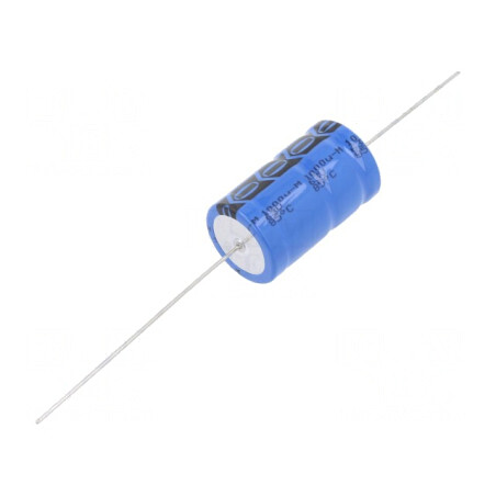 Condensator electrolitic THT 1mF 63V 18x30mm 20% 8000h | Electronic-mag.ro | Componente Electronice