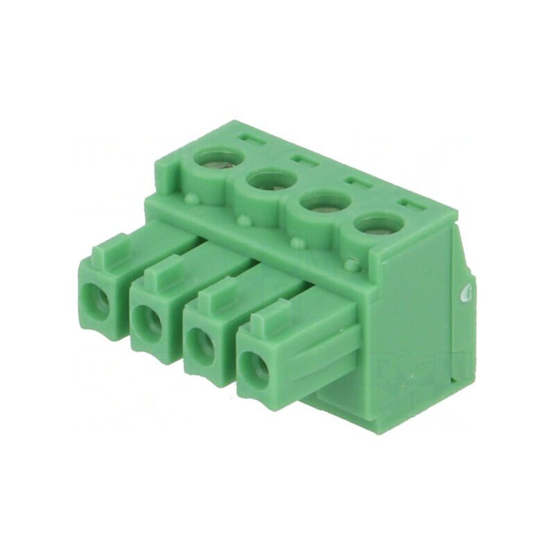 Regletă Conexiuni 3,81mm 4 Piste Drept Mufă | Electronic-mag.ro | Componente Electronice