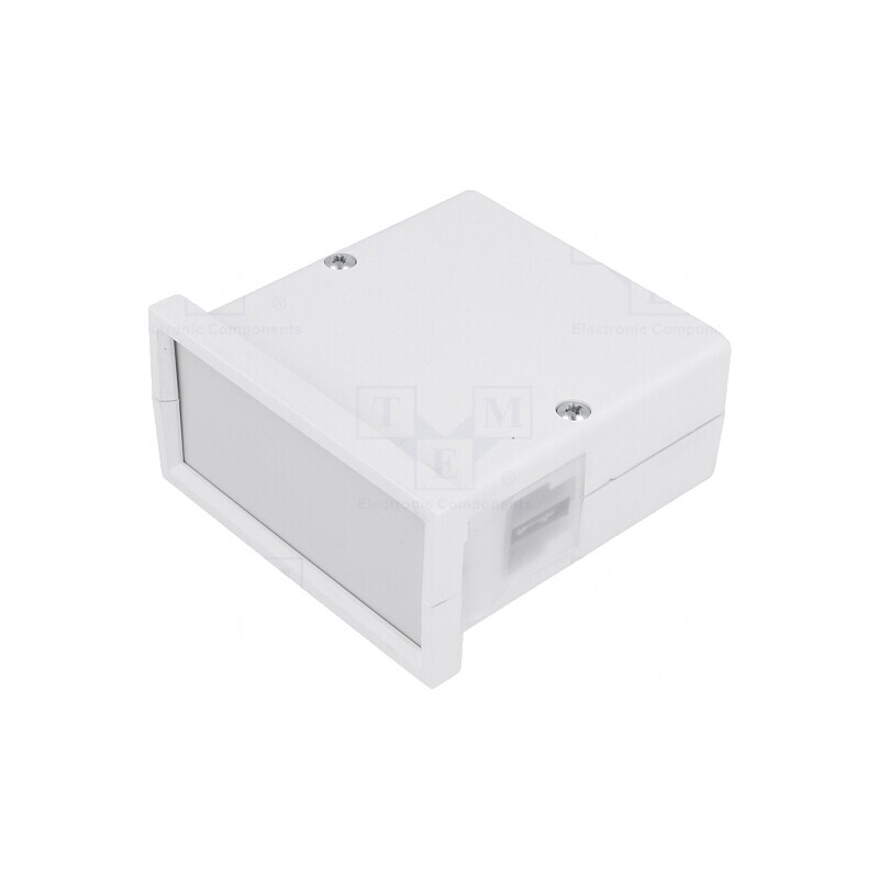 Carcasă panou ABS gri 72x72x36mm cu răsucire | Electronic-mag.ro | Componente Electronice Carcasă panou ABS gri 72x72x36mm cu răsucire | Electronic-mag.ro | Componente Electronice