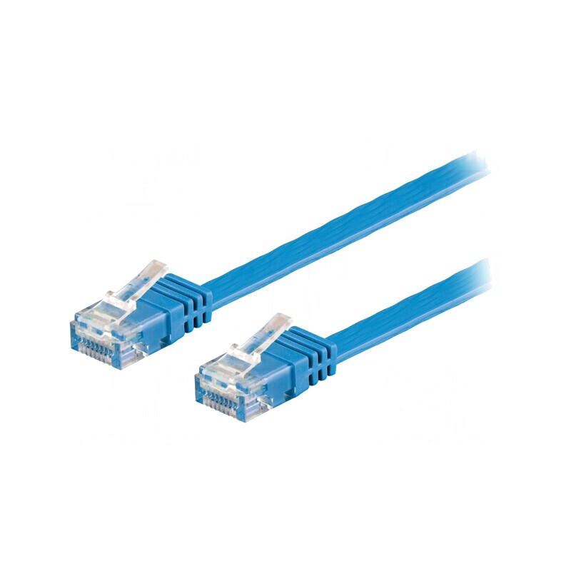 Patch cord UTP Cat6 Albastru 5m | Electronic-mag.ro | Componente Electronice