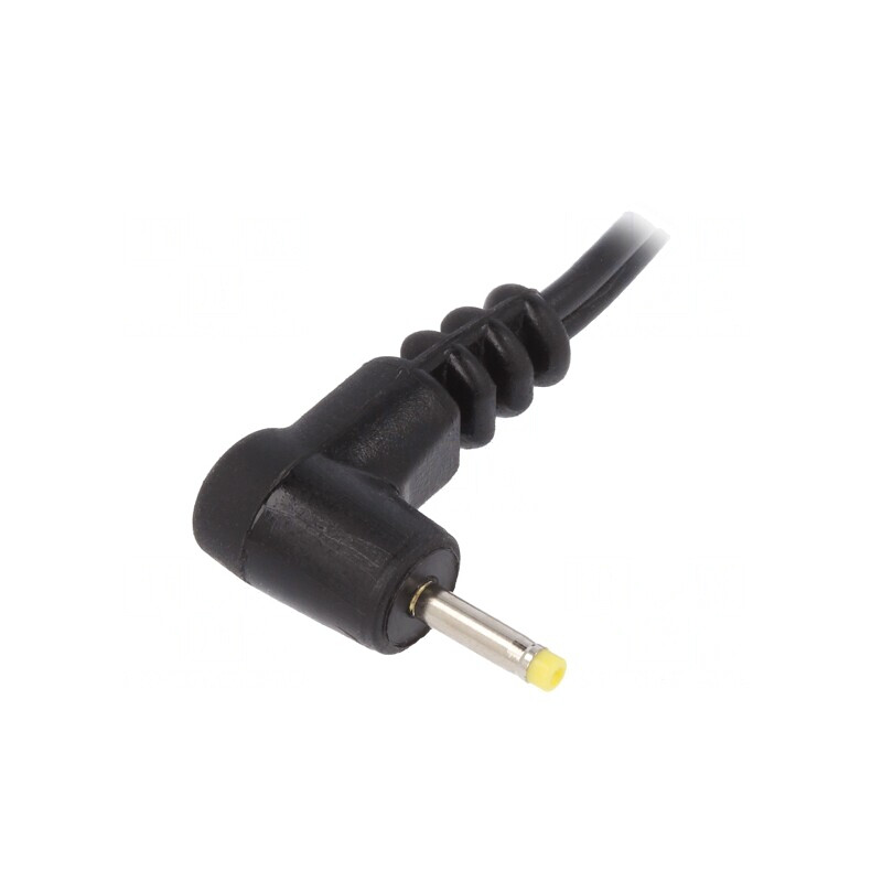 Cablu Alimentare DC Negru 1,5m | Electronic-mag.ro | Componente Electronice