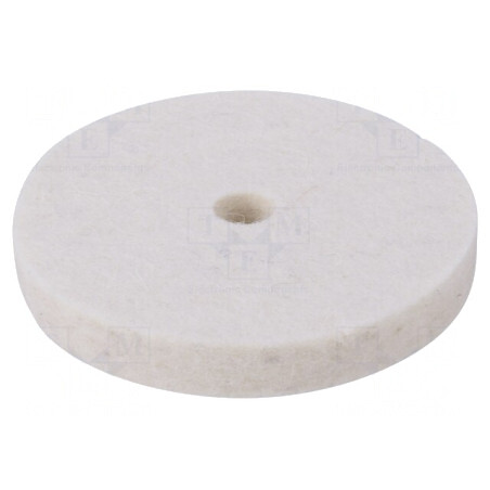 Tampon de lustruire din pâslă 75mm 10mm | Electronic-mag.ro | Componente Electronice
