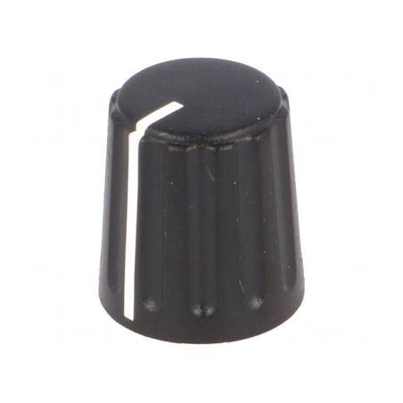 Buton rotativ conic cu indicator ABS 6mm 15.5x17.1mm | Electronic-mag.ro | Componente Electronice