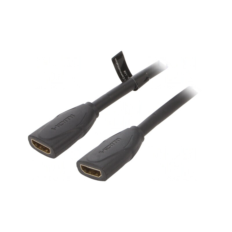 Cablu HDMI 2.0 Negru 0.5m | Electronic-mag.ro | Componente Electronice