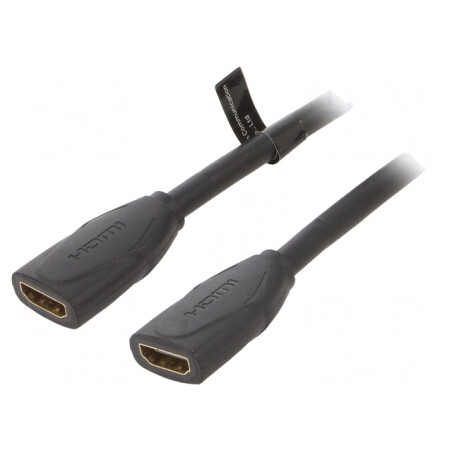 Cablu HDMI 2.0 Negru 0.5m | Electronic-mag.ro | Componente Electronice