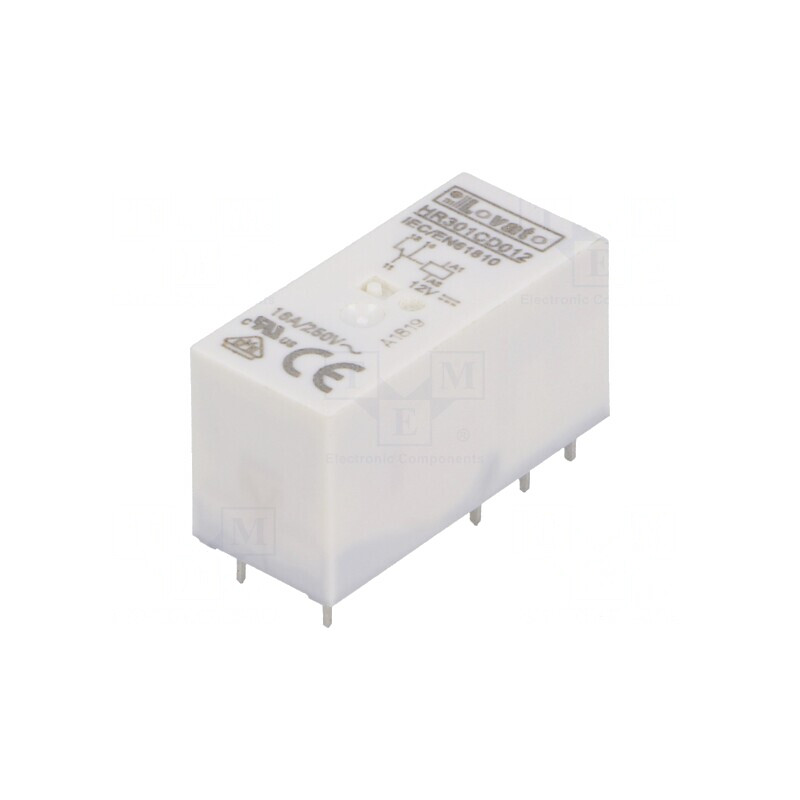Releu Electromagnetic SPDT 12VDC 16A 250VAC | Electronic-mag.ro | Componente Electronice Releu Electromagnetic SPDT 12VDC 16A 250VAC | Electronic-mag.ro | Componente Electronice