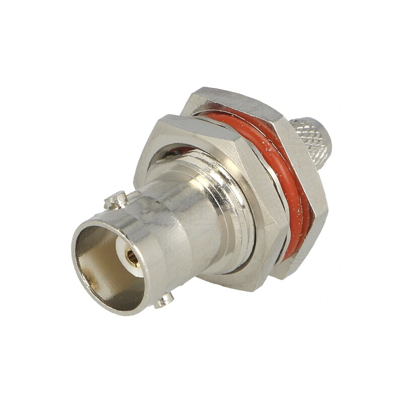 Conector BNC Mamă 75Ω Crimpat RG210/RG52/RG59 | Electronic-mag.ro | Componente Electronice Conector BNC Mamă 75Ω Crimpat RG210/RG52/RG59 | Electronic-mag.ro | Componente Electronice