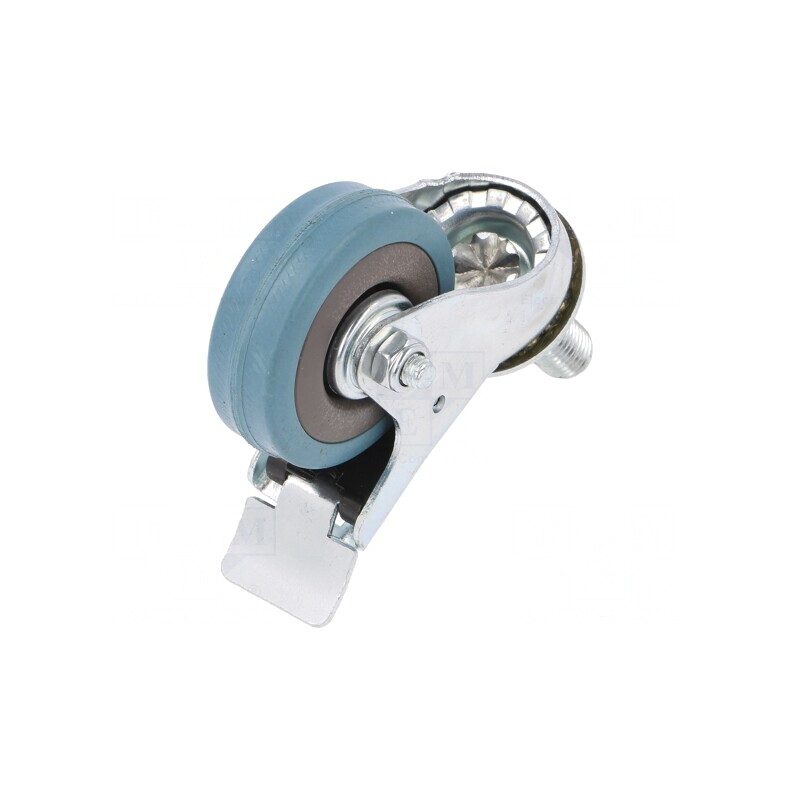 Roată de Transport cu Ax 50mm 35kg Guma | Electronic-mag.ro | Componente Electronice