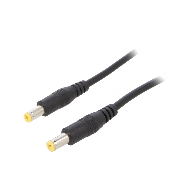 Cablu Alimentare DC 5.5/2.1 Negru 2x0.35mm² | Electronic-mag.ro | Componente Electronice Cablu Alimentare DC 5.5/2.1 Negru 2x0.35mm² | Electronic-mag.ro | Componente Electronice