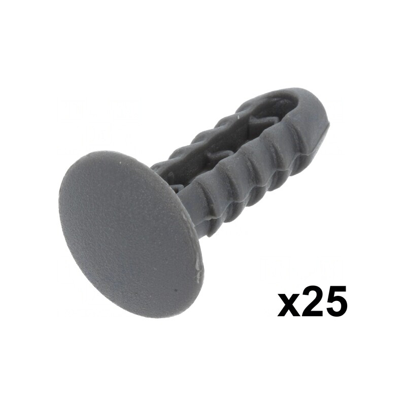 Clipsuri Tapițerie Fiat 25buc 25,3mm | Electronic-mag.ro | Componente Electronice