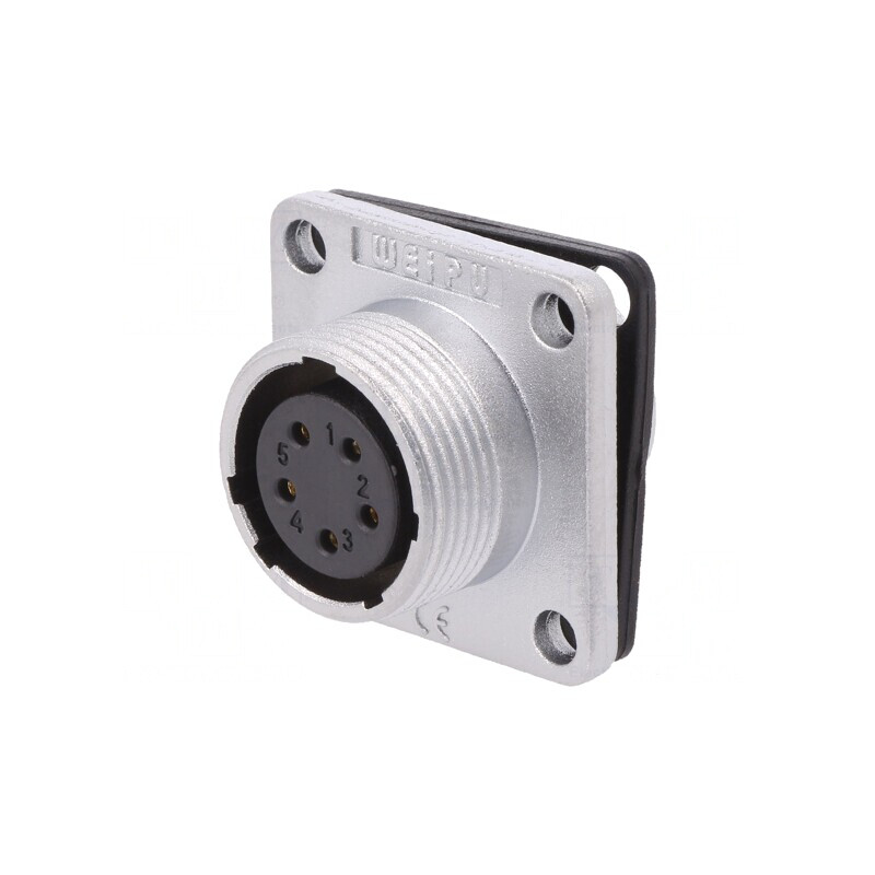 Soclu WS Mufă 5 PIN pentru Panou | Electronic-mag.ro | Componente Electronice Soclu WS Mufă 5 PIN pentru Panou | Electronic-mag.ro | Componente Electronice