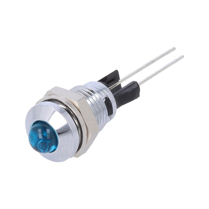 Lampă LED Convex Albastru Ø8mm pentru PCB Alamă | Electronic-mag.ro | Componente Electronice Lampă LED Convex Albastru Ø8mm pentru PCB Alamă | Electronic-mag.ro | Componente Electronice