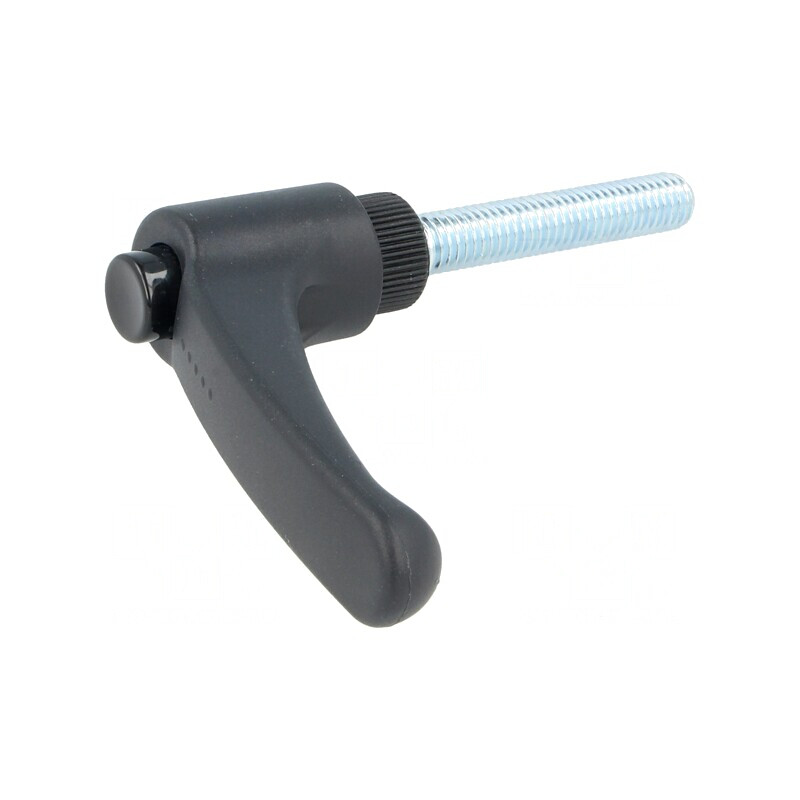 Manetă Franceză Neagră 45mm 63mm | Electronic-mag.ro | Componente Electronice