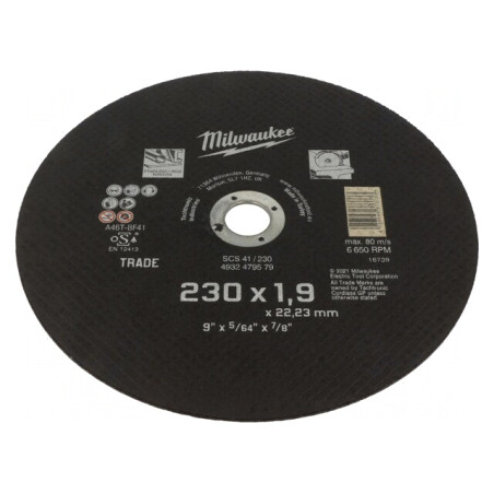 Disc de tăiere oțel 230mm 1,9mm | Electronic-mag.ro | Componente Electronice