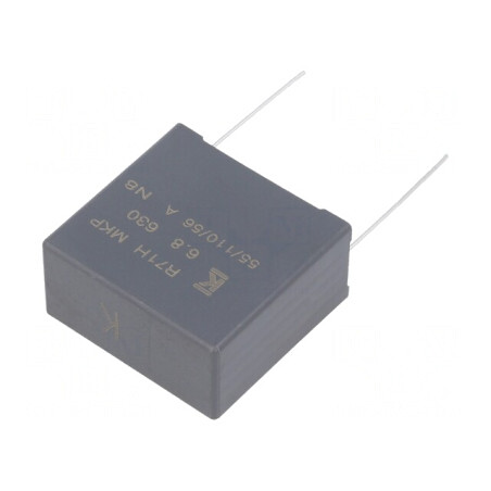 Condensator Polipropilenă 6,8uF THT ±10% R71 | Electronic-mag.ro | Componente Electronice
