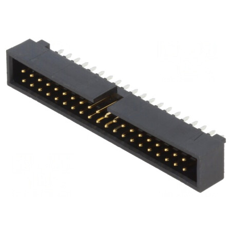 Conector 2.54mm CGrid Hdr 40 Pini | Electronic-mag.ro | Componente Electronice