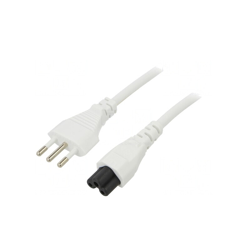 Cablu Alimentare 1m 10A IEC C5 PVC 3x0,75mm2 | Electronic-mag.ro | Componente Electronice Cablu Alimentare 1m 10A IEC C5 PVC 3x0,75mm2 | Electronic-mag.ro | Componente Electronice
