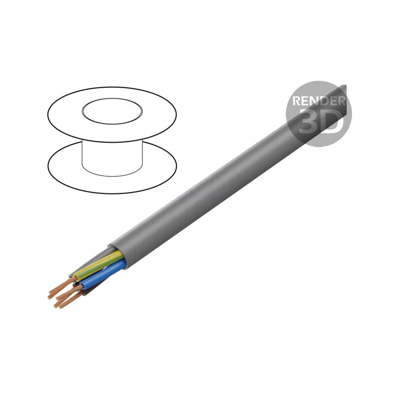 Cablu ÖLFLEX 150 5G1mm2 300V/500V Cu | Electronic-mag.ro | Componente Electronice