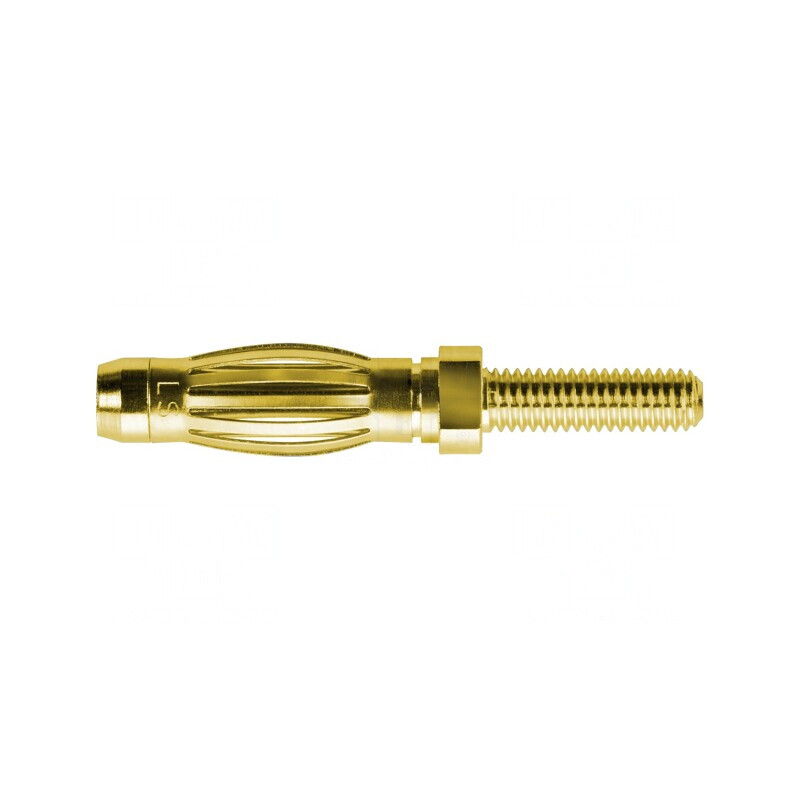 Mufă Banană 4mm Aurită 32A | Electronic-mag.ro | Componente Electronice