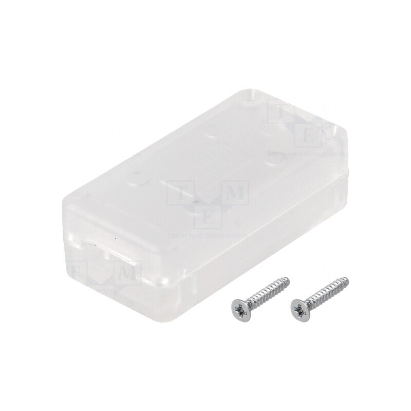 Carcasă USB ABS semitransparent 25x50x15.5 mm | Electronic-mag.ro | Componente Electronice