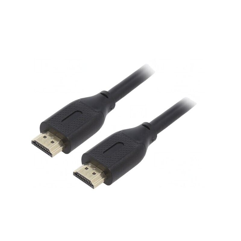 Cablu HDMI 2.1 1m Negru PVC | Electronic-mag.ro | Componente Electronice