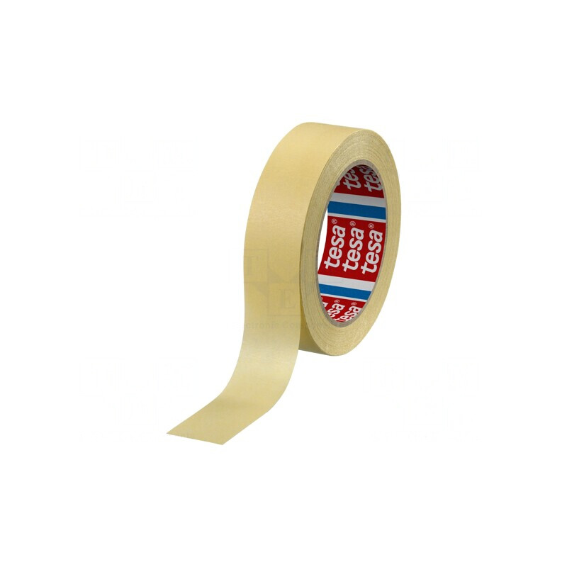Bandă de mascare 30mm x 50m, 130um, cauciuc natural 10% | Electronic-mag.ro | Componente Electronice