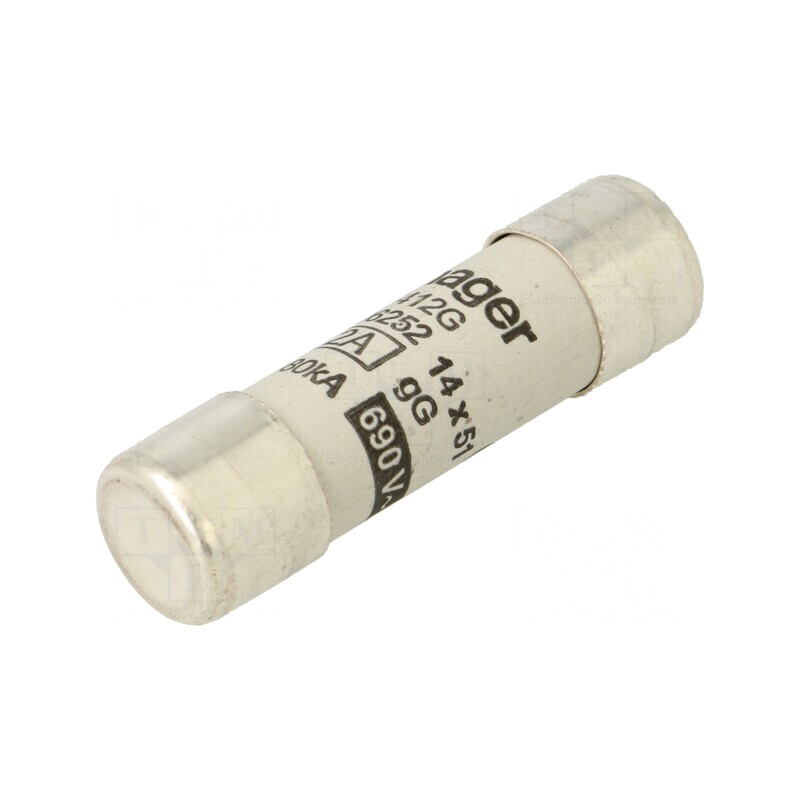 Siguranță cilindrică gG 12A 690VAC industrială | Electronic-mag.ro | Componente Electronice Siguranță cilindrică gG 12A 690VAC industrială | Electronic-mag.ro | Componente Electronice