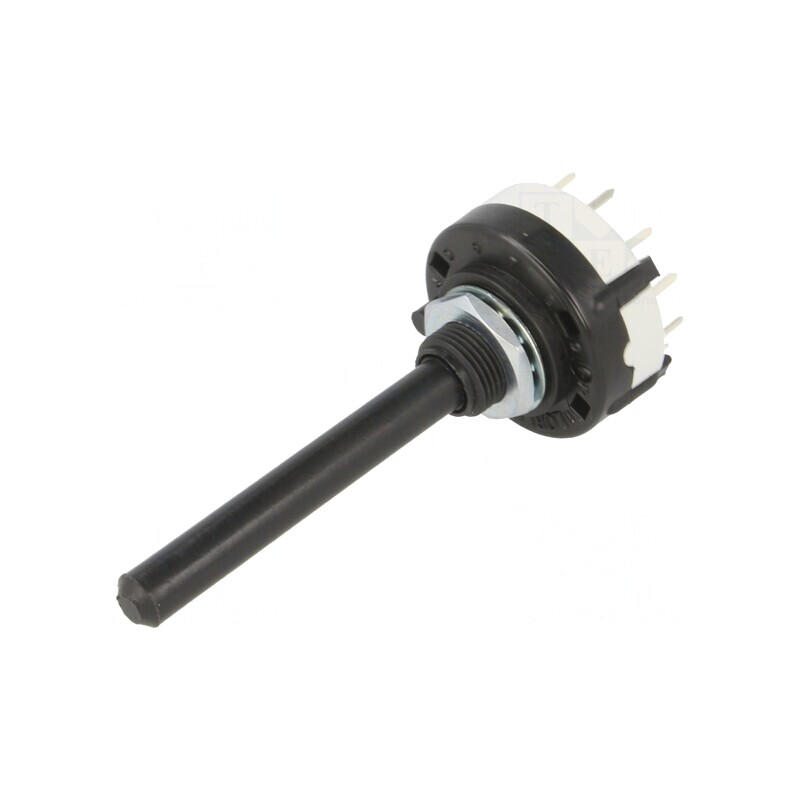 Comutator rotativ 4 poziții 0.15A 250VDC 3 secțiuni 30° | Electronic-mag.ro | Componente Electronice