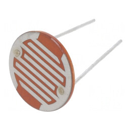 Fotorezistor THT 10-20kΩ 560nm 500mW 20mm | Electronic-mag.ro | Componente Electronice