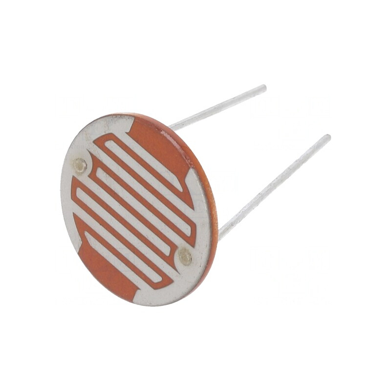 Fotorezistor THT 10-20kΩ 560nm 500mW 20mm | Electronic-mag.ro | Componente Electronice